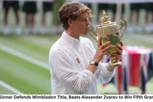 Jannik Sinner Defends Wimbledon Title, Beats Alexander Zverev to Win Fifth Grand Slam