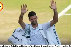 Jannik Sinner Ends Novak Djokovic’s Wimbledon Dream, Reaches Final in Straight Sets
