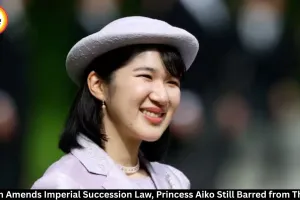  Japan Amends Imperial Succession Law but Princess Aiko Remains Ineligible for Throne