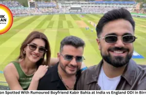 Kriti Sanon Spotted With Rumoured Boyfriend Kabir Bahia at India vs England ODI in Birmingham