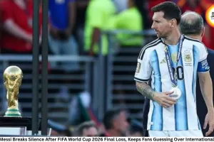 Lionel Messi Breaks Silence After FIFA World Cup 2026 Final Loss, Keeps Fans Guessing Over International Future
