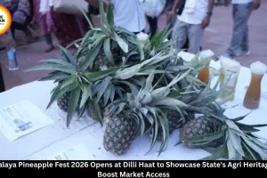 Meghalaya Pineapple Fest 2026 Opens at Dilli Haat, Scindia and Conrad Sangma Attend Inaugural Event