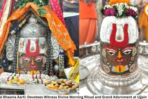 Mahakal Bhasma Aarti: Devotees Witness Divine Morning Ritual and Grand Adornment at Ujjain Temple
