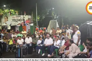 Mamata Banerjee Warns Defectors: 'Join BJP, We Won't Take You Back'; Rival TMC Factions Hold Separate Martyrs' Day Rallies