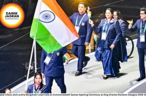Mirabai Chanu and Lovlina Borgohain Lead India at Commonwealth Games Opening Ceremony as King Charles Declares Glasgow 2026 Open