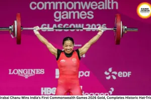 Mirabai Chanu Wins India's First Commonwealth Games 2026 Gold, Completes Historic Hat-Trick