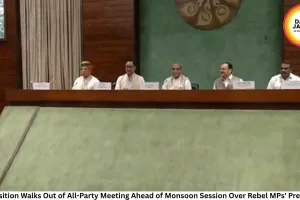 Opposition Walks Out of All-Party Meeting Ahead of Monsoon Session Over Rebel MPs' Presence