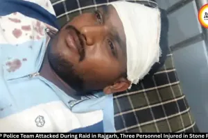 Three Policemen Injured as Villagers Attack MP-UP Police Team During Rajgarh Raid