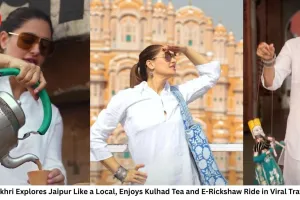 Nargis Fakhri Explores Jaipur Like a Local, Enjoys Kulhad Tea and E-Rickshaw Ride in Viral Travel Video