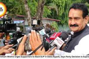 Narottam Mishra Urges Supporters to Back BJP in Datia Bypoll, Says Party Decision Is Supreme