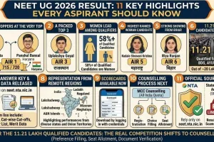 NEET UG 2026 Result: 11 Key Highlights Every Aspirant Should Know