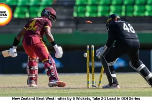 New Zealand Beat West Indies by 6 Wickets, Take 2-1 Lead in ODI Series