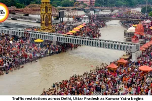 Kanwar Yatra 2026: Delhi-UP Traffic Restrictions Begin