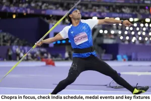 CWG 2026 Day 8: Neeraj Chopra Leads India's Schedule