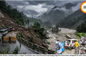Heavy Rain: Landslides Hit J&K, Uttarakhand; Kedarnath Route Shut