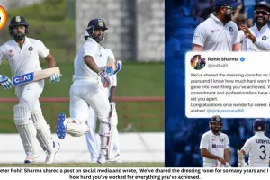 Rohit Sharma Pays Tribute to Ajinkya Rahane After Retirement