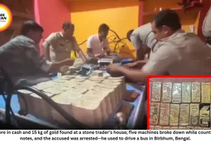 ₹28.5 Crore Cash, 15 Kg Gold Seized in Birbhum Raid
