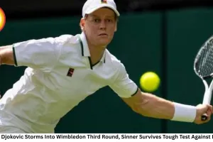 Novak Djokovic Storms Into Wimbledon Third Round, Sinner Survives Tough Test Against Borges