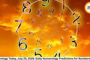 Numerology Today, July 25, 2026: Daily Numerology Predictions for Numbers 1 to 9