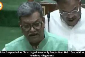 Chhattisgarh Assembly: Congress MLAs Suspended Over Nakti Protest, Tiger Poaching Row Dominates Session
