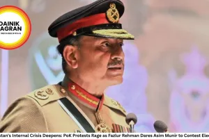 Pakistan's Internal Crisis Deepens: PoK Protests Rage as Fazlur Rehman Dares Asim Munir to Contest Elections