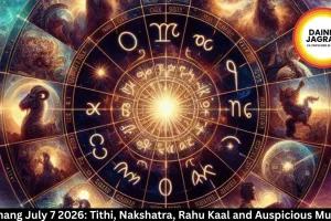 Panchang July 7 2026: Tithi, Nakshatra, Rahu Kaal & Auspicious Muhurat Today | India