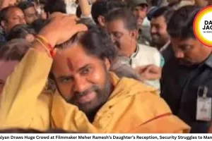 Pawan Kalyan Draws Huge Crowd at Filmmaker Meher Ramesh’s Daughter’s Reception, Security Struggles to Manage Rush