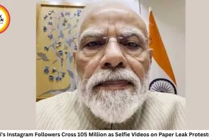 PM Modi's Instagram Followers Cross 105 Million as Selfie Videos on Paper Leak Protests Go Viral