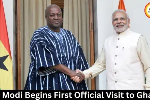 PM Modi Begins First Official Visit to Ghana