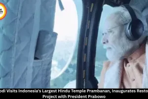 PM Modi Visits Indonesia's Prambanan Temple, Inaugurates Restoration Project with President Prabowo