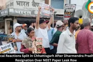 Chhattisgarh Leaders Divided After Dharmendra Pradhan Resigns Over NEET Paper Leak