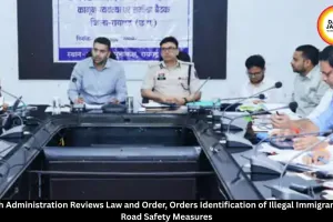 Raigarh Administration Reviews Law and Order, Orders Illegal Immigrant Verification Drive