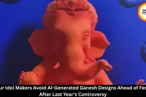 Raipur Idol Makers Avoid AI Ganesh Designs Ahead of Ganesh Chaturthi 2026