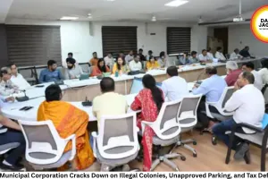 Raipur Municipal Corporation Cracks Down on Illegal Colonies, Unapproved Parking, and Tax Defaulters