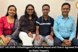 Re-NEET UG 2026 Results: Shiprak Goyal and Charvi Agrawal Become Chhattisgarh State Toppers