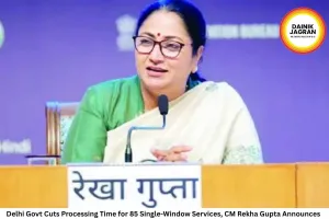 Delhi Govt Cuts Processing Time for 85 Single-Window Services, CM Rekha Gupta Announces