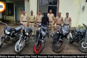 Rewa Police Arrest Bike Theft Accused, Recover Five Stolen Motorcycles Worth ₹5 Lakh