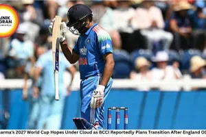 Rohit Sharma's 2027 World Cup Hopes Under Cloud as BCCI Reportedly Plans Transition After England ODI Series