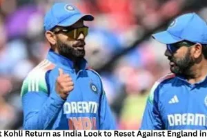 Rohit Sharma, Virat Kohli Return as India Look to Reset Against England in ODI Series Opener