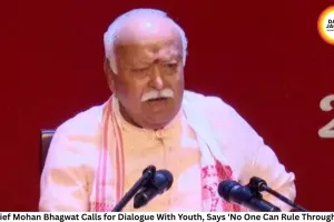 RSS Chief Mohan Bhagwat Calls for Dialogue With Youth, Says 'No One Can Rule Through Force'