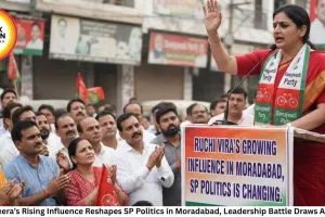 Ruchi Veera’s Rising Influence Reshapes SP Politics in Moradabad, Leadership Battle Draws Attention