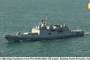 Russian Warship Conducts Live-Fire Drills Near UK Coast, Raising Fresh Security Concerns