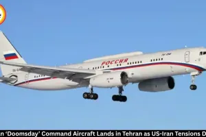 Russian Tu-214PU 'Doomsday' Command Aircraft Lands in Tehran Amid US-Iran Tensions