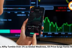 Sensex, Nifty Tumble Over 2% as Global Weakness, Oil Price Surge Rattle Markets