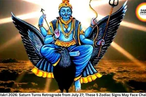 Shani Vakri 2026: Saturn Turns Retrograde from July 27; These 5 Zodiac Signs May Face Challenges