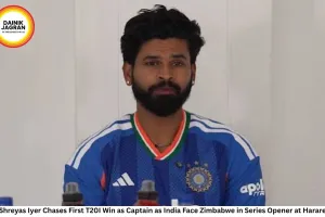 Shreyas Iyer Chases First T20I Win as Captain as India Face Zimbabwe in Series Opener at Harare