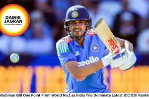 Shubman Gill One Point From World No.1 as India Trio Dominate Latest ICC ODI Rankings