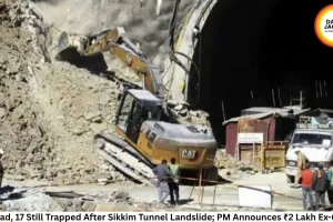 10 Dead, 17 Still Trapped After Sikkim Tunnel Landslide; PM Announces ₹2 Lakh Ex-Gratia