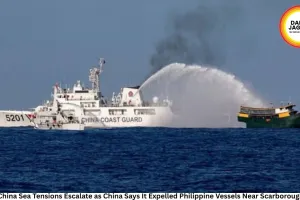 South China Sea Tensions Escalate as China Says It Expelled Philippine Vessels Near Scarborough Shoal