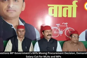 SP Demands 60% Salary for MLAs Over MP Government's Moong Procurement Policy